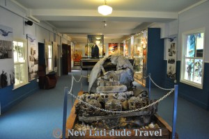 Actual engine from a flying boat crash near Foynes, c. 1943